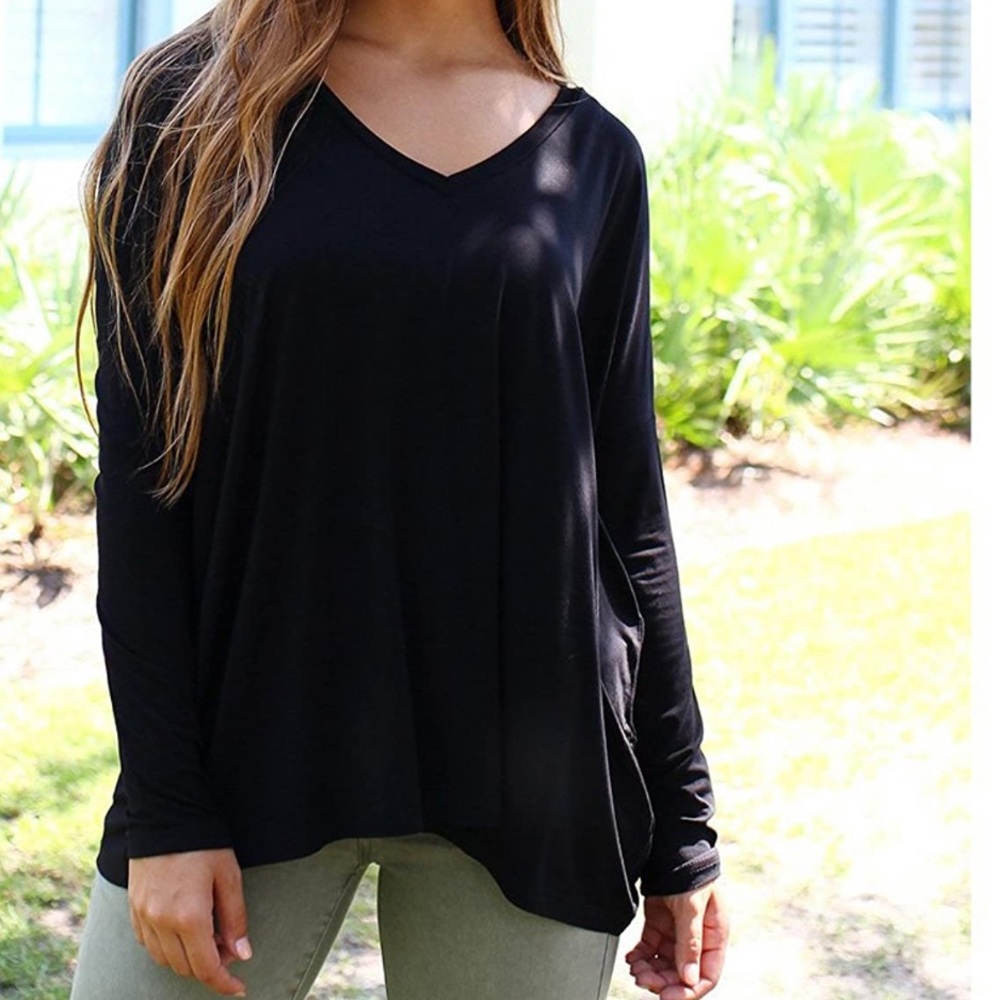 Black Bamboo Top